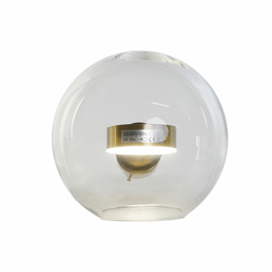 Muurlamp DKD Home Decor Kristal Gouden Metaal Modern 20 x 25 x 20 cm 2