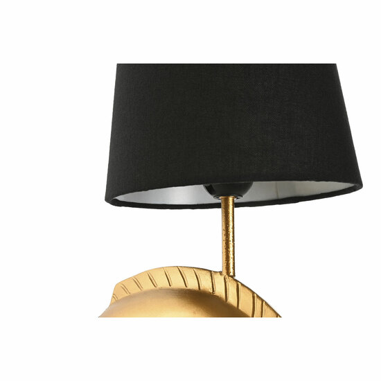 Muurlamp Home ESPRIT Zwart Gouden Paard 220 V 18 x 21,5 x 50,5 cm (2 Stuks) 2