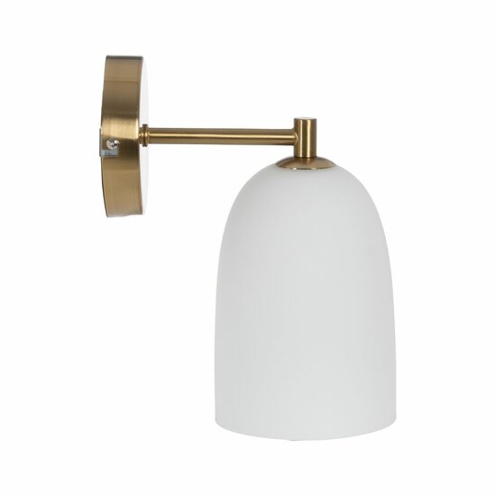 Muurlamp Wit Gouden 60 W 19 x 12 x 23,5 cm 2