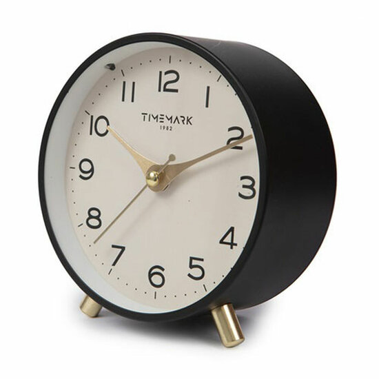 Tafelklok Timemark Zwart Vintage 1