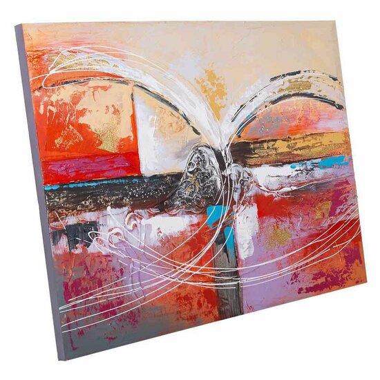 Schilderij Alexandra House Living Canvas Sparrenhout 80 x 3 x 60 cm 1