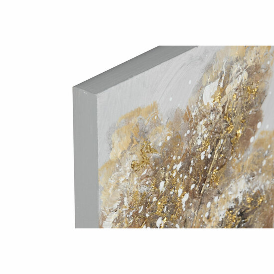 Schilderij Home ESPRIT Gouden Canvas Hout MDF Boomstructuur Traditioneel 30 x 3 x 90 cm (2 Stuks) 2