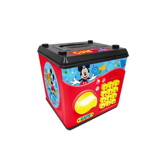 Spaarpot Mickey Mouse Muzikaal Mickey Mouse 14 cm Rood 1