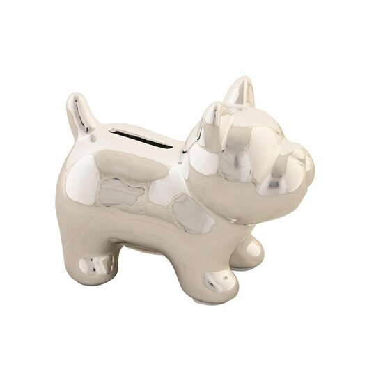 Spaarpot DKD Home Decor Aluminium Dolomite Kinderen Hond 14 x 8 x 11,4 cm 1