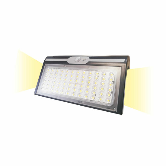 Wandlamp EDM Bewegingssensor Zon 6 W Zwart (6500 K) 3