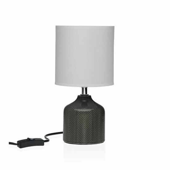 Bureaulamp Versa Miracle Grijs Keramisch 14 x 28 x 10 cm 1