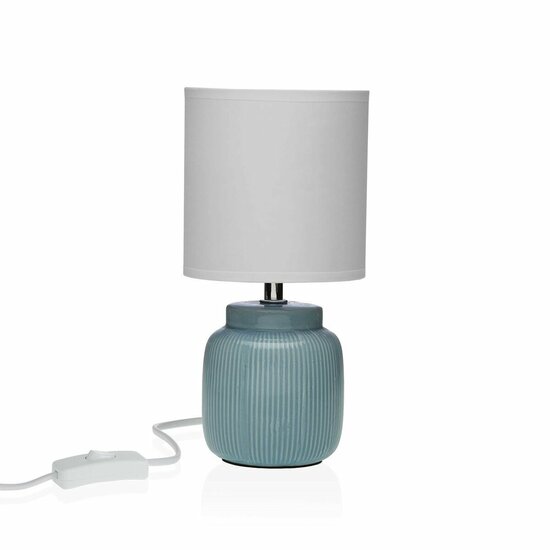 Bureaulamp Versa Vesta Blauw Keramisch 13 x 26 x 10 cm 1