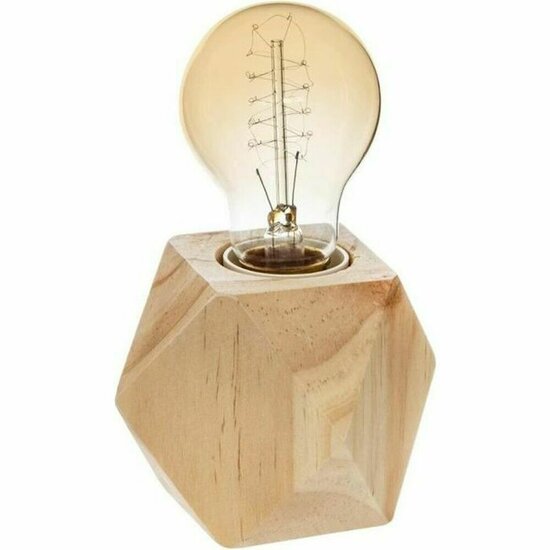 Bureaulamp Atmosphera Zeshoekig 7,5 x 8 cm Hout 1