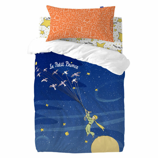 Dekbedovertrek set HappyFriday Le Petit Prince Migration Multicolour Wieg voor baby&amp;apos;s 2 Onderdelen 1