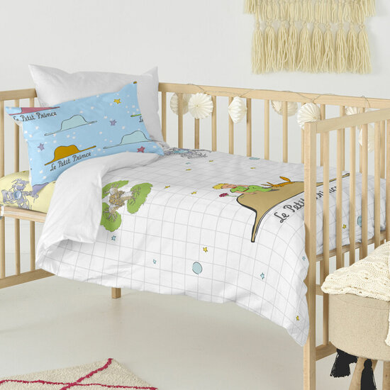 Dekbedovertrek set HappyFriday Le Petit Prince Imagination Multicolour Wieg voor baby&amp;apos;s 2 Onderdelen 3