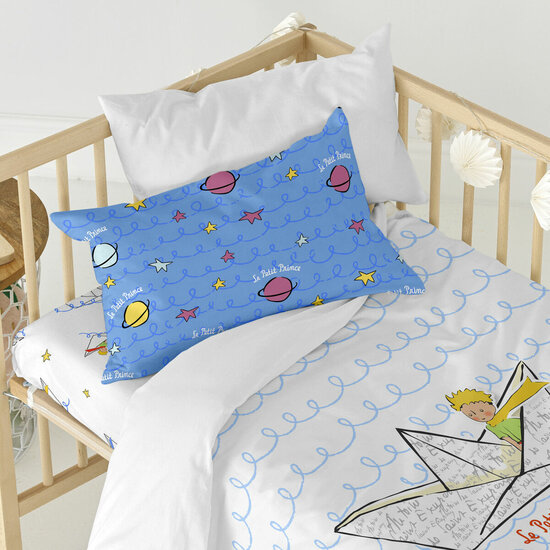 Dekbedovertrek set HappyFriday Le Petit Prince Navire Multicolour Wieg voor baby&amp;apos;s 2 Onderdelen 4