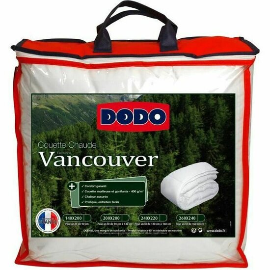 Dekbed DODO Vancouver Wit 400 g /m&sup2; 140 x 200 cm 1