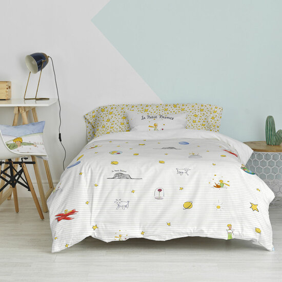 Dekbedovertrek set HappyFriday Le Petit Prince Multicolour Bed van 80/90 2 Onderdelen 3