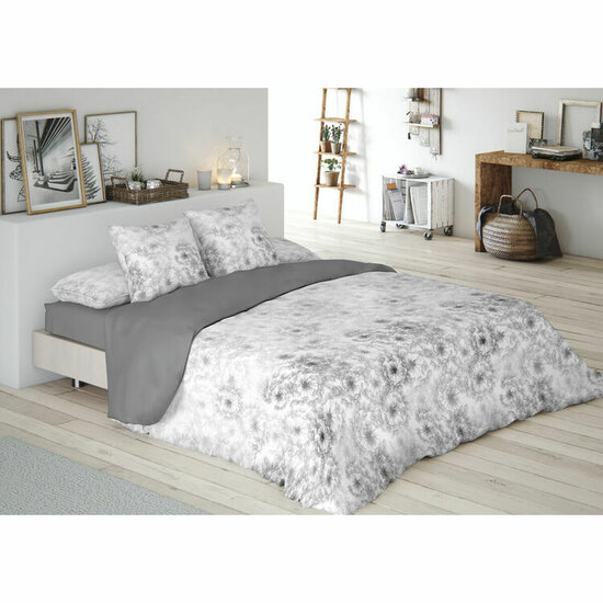 Dekbedovertrek set Pierre Cardin JEWEL Grijs Bed van 135 3 Onderdelen 2