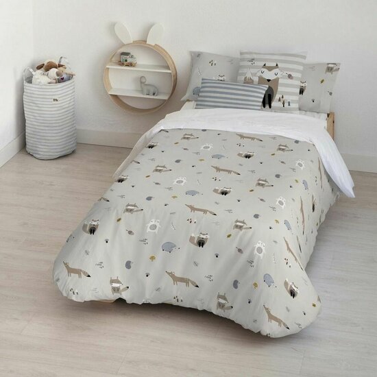 Dekbedovertrek Kids&amp;Cotton Kenai Small Beige 155 x 220 cm 1