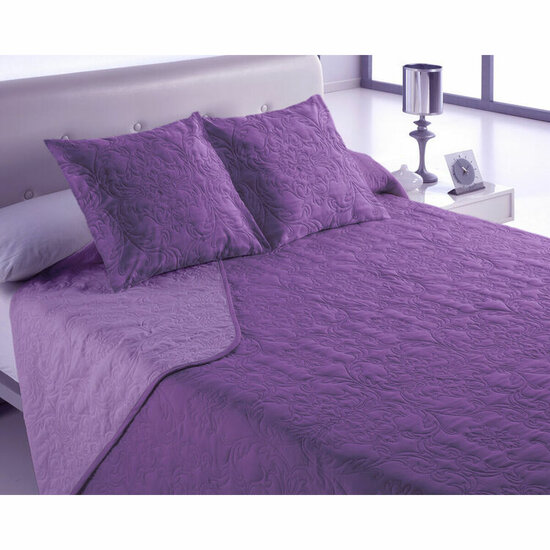 Sprei Hosteline VEGAS Mauve Bed van 180 (3 Onderdelen) 1