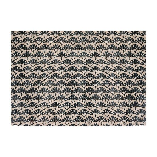 Tapijt Atmosphera Zwart Beige Katoen Multicolour 60 x 90 cm 2