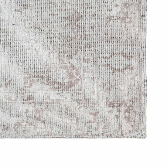 Tapijt 80 x 150 cm Polyester Katoen Taupe 5