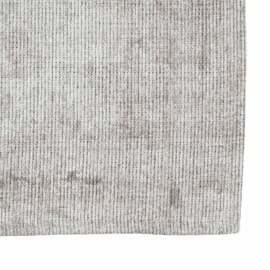 Tapijt 80 x 150 cm Polyester Katoen Taupe 4