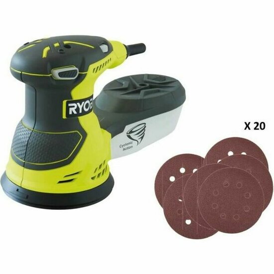 Excentrische schuurmachines Ryobi ROS300A 300 W &Oslash; 2,4 mm 1