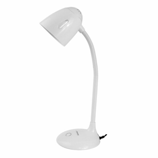 Bureaulamp Esperanza ELD110W Wit Plastic 12 W 2