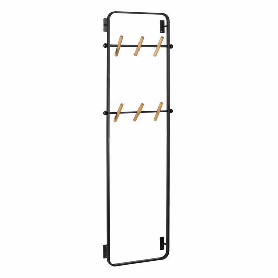 Kapstok Zwart Ijzer 45 x 7 x 150 cm 1