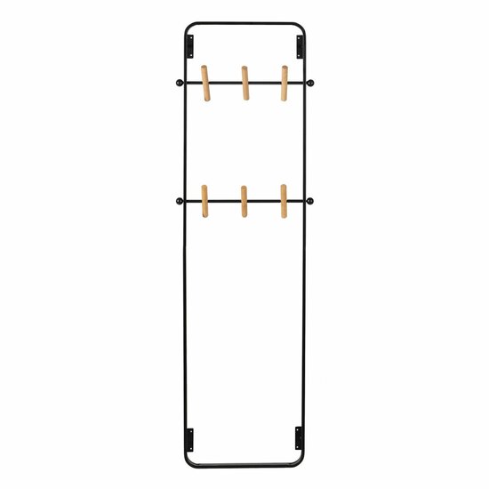 Kapstok Zwart Ijzer 45 x 7 x 150 cm 6