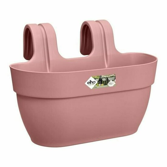 Bloempot Elho Vibia Campana Easy Hanger Medium 24,1 x 36 x 26,5 cm Roze 24 x 36 x 26,5 cm Rechthoekig Plastic 1