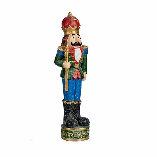 Decoratieve figuren Groen Notenkraker 15 x 66,5 x 20 cm Polyresin 1