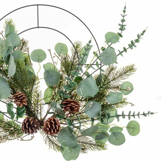 Deurhanger Kerstmis Groen Natuurlijk Metaal Plastic 51 cm 3