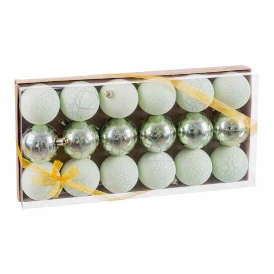 Kerstballen Groen Plastic &Oslash; 5 cm (18 Stuks) 2