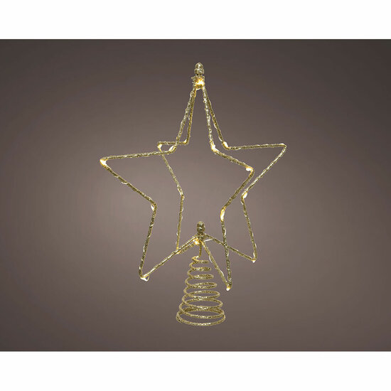 Kerstster Lumineo Gouden Kabel 20 x 5 x 25 cm MicroLED 2