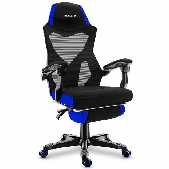 Gaming stoel Huzaro Combat 3.0 Blauw Zwart Zwart/Blauw 1