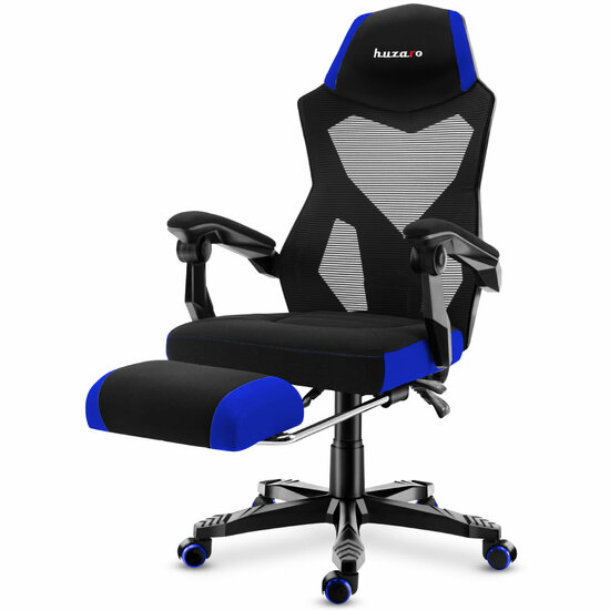 Gaming stoel Huzaro Combat 3.0 Blauw Zwart Zwart/Blauw 7