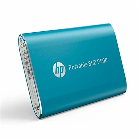 Externe Harde Schijf HP P500 500 GB SSD Blauw 1