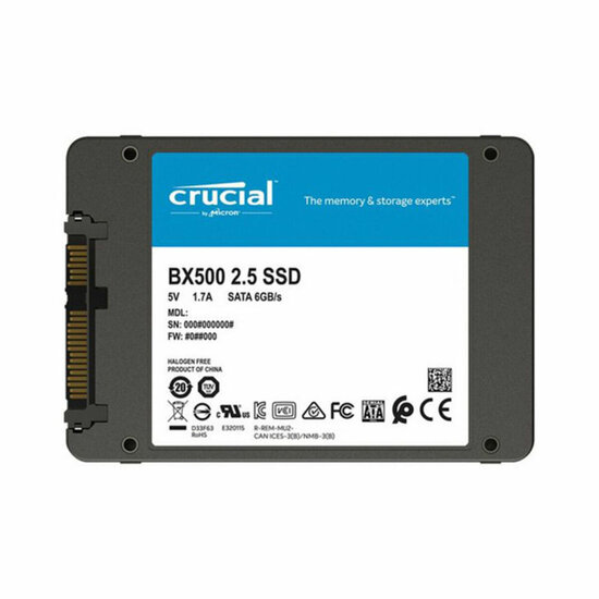 Hard Drive Crucial CT240BX500SSD 240 GB SSD 3