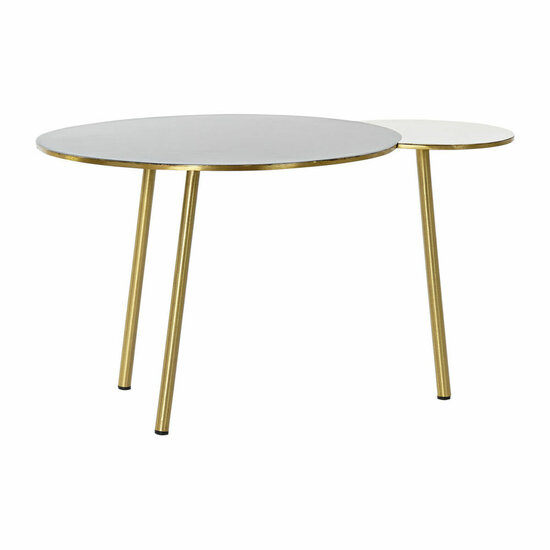 Wandtafel DKD Home Decor Wit Zwart Gouden Aluminium 67 x 50 x 37 cm 1