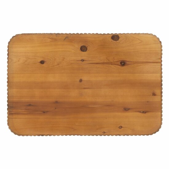 Wandtafel Bruin Zwart Hout Ijzer 100 x 40 x 70 cm 2