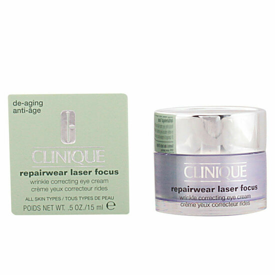 Anti-Veroudering Cr&egrave;me voor Ooggebied Clinique Repairwear Laser Focus (15 ml) (15 ml) 1