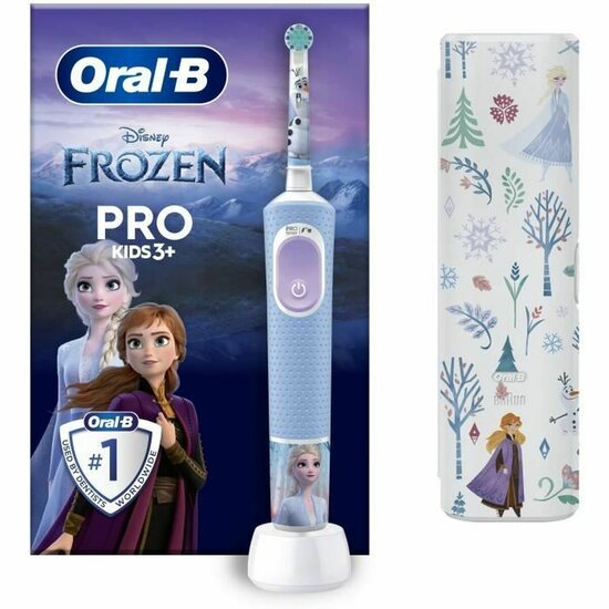 Elektrische tandenborstel Oral-B D100 KIDS Zwart Zwart/Gris 1