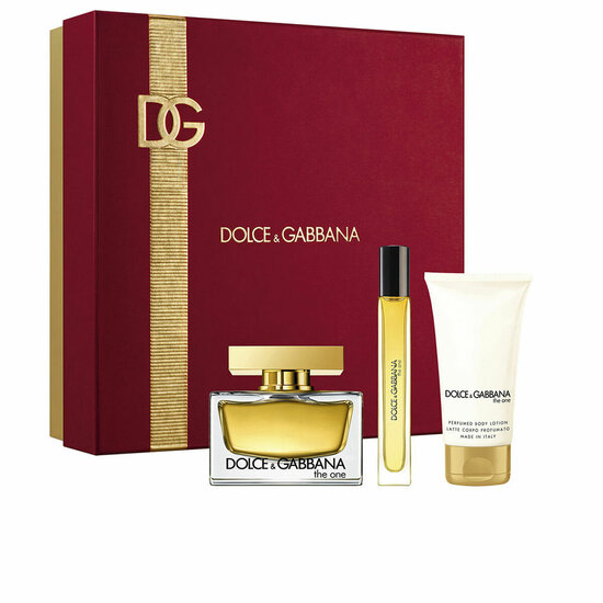 Parfumset voor Dames Dolce &amp; Gabbana THE ONE 3 Onderdelen 1