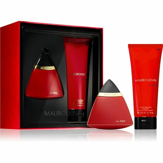 Parfumset voor Heren Mauboussin In Red 100 ml 2 Onderdelen 2