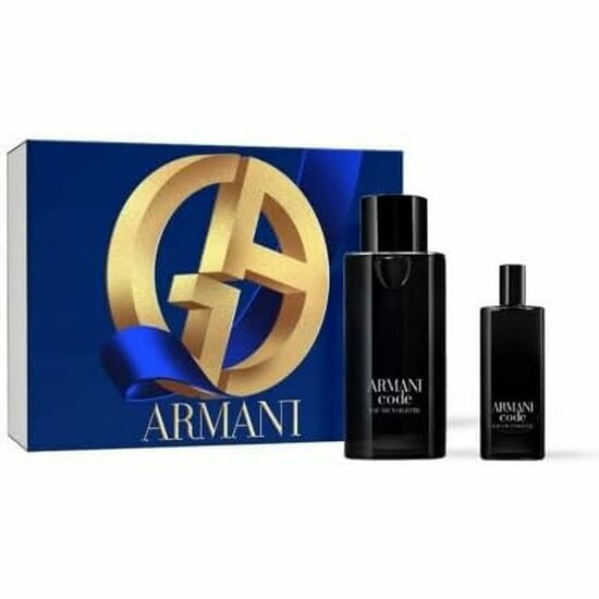 Parfumset voor Heren Giorgio Armani ARMANI CODE POUR HOMME EDT 2 Onderdelen 1