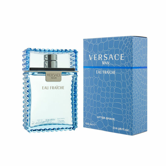 Aftershave Lotion Versace Man Eau Fra&icirc;che 100 ml 1