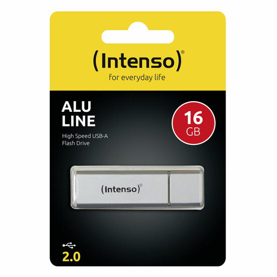 USB stick INTENSO Alu Line Zilver 16 GB 3