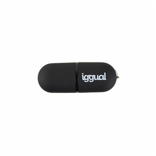 USB stick iggual IGG318492 Zwart USB 2.0 x 1 1