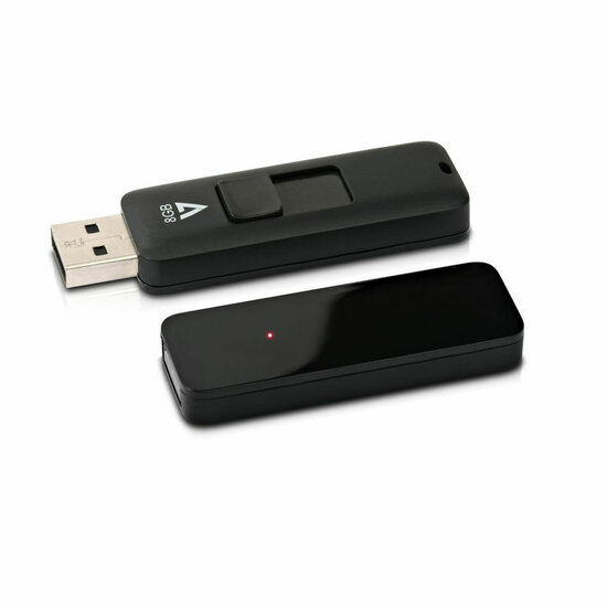 Pendrive V7 Flash Drive USB 2.0 Zwart 8 GB 4