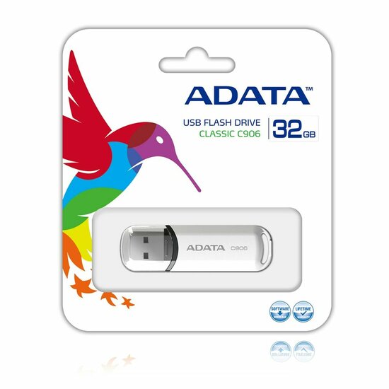 USB stick Adata C906 Wit 32 GB 2