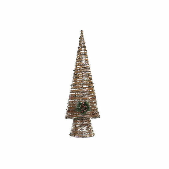 Kerstboom DKD Home Decor Multicolour Koper Natuurlijk Plastic 32 x 18 x 100 cm (3 Stuks) 1