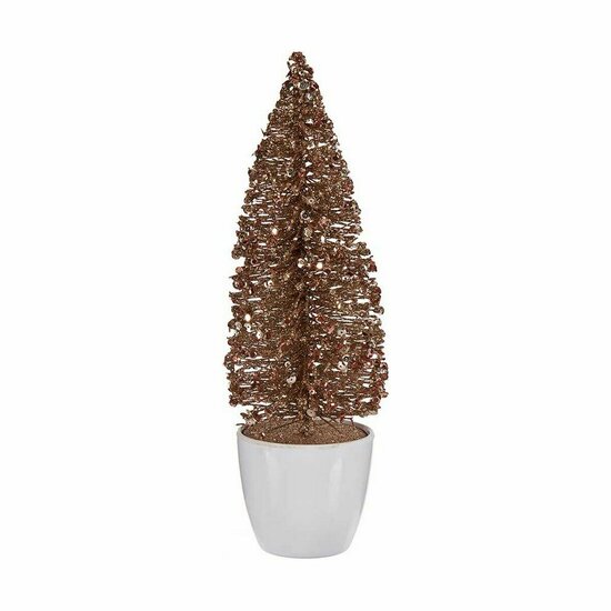 Kerstboom Klein Gouden Brons Plastic 9 x 28 x 9 cm 1